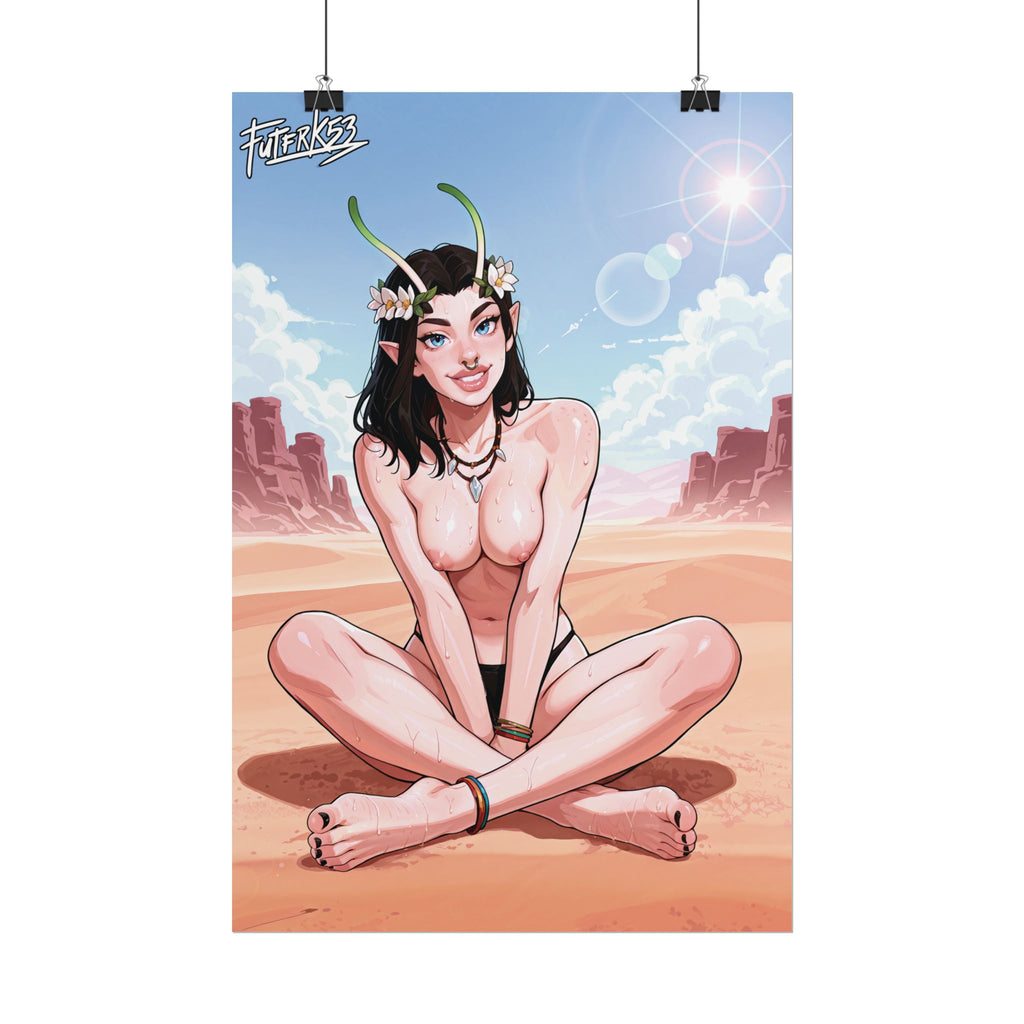 Hippie Girls Feet 01, Mantis V2 | Rolled Poster Art