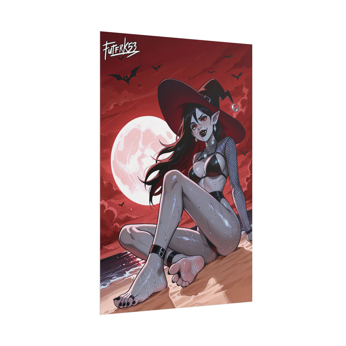 Witching Summer Feet 09, Marceline V1 | Rolled Poster Art