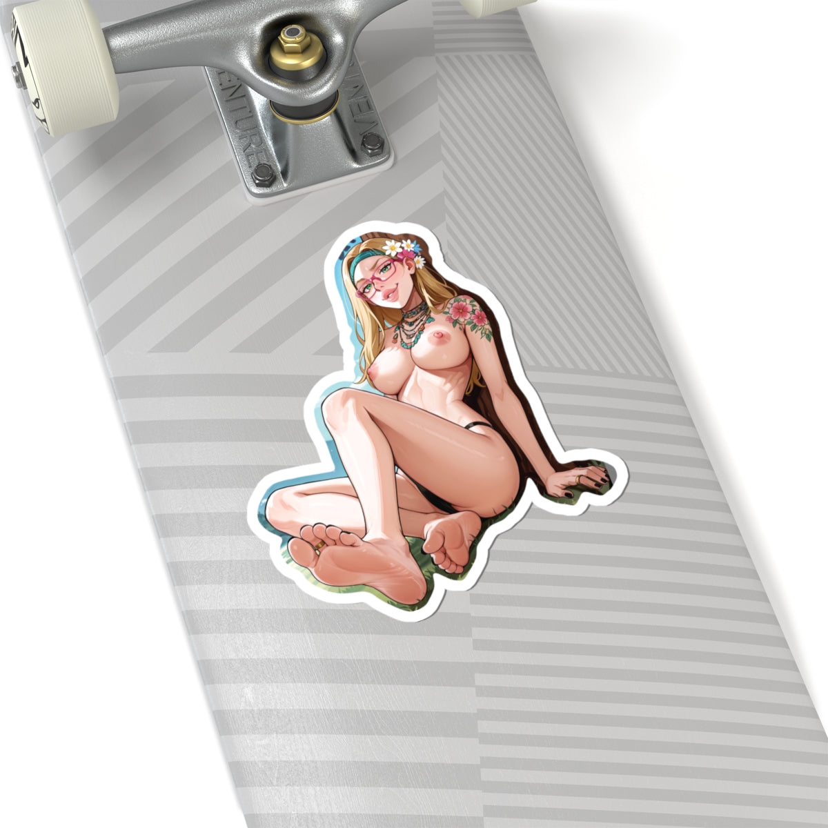 Hippie Girls Feet 08, Honey Lemon V2 | Kiss-Cut Sticker