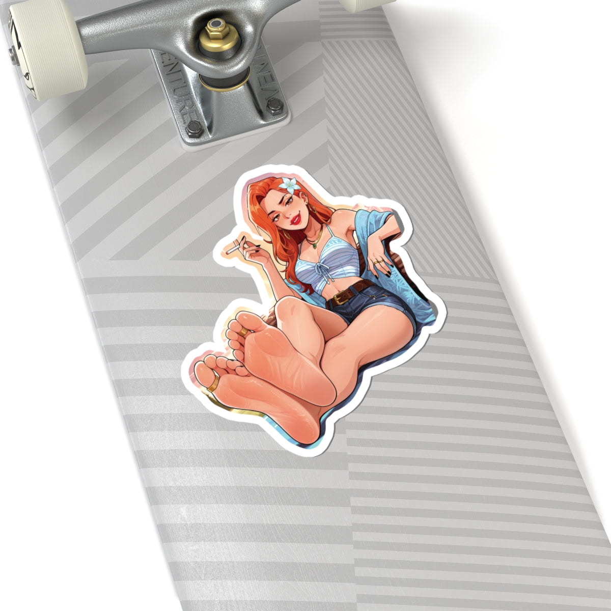 Hippie Girls Feet 03, Daphne (HBO Velma) V1 | Kiss-Cut Sticker