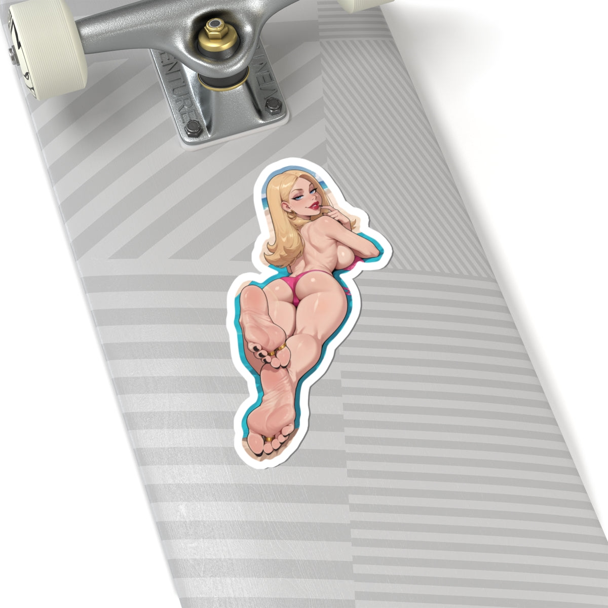 Swimsuit Babes Feet 06, Francine Smith | Kiss-Cut Sticker