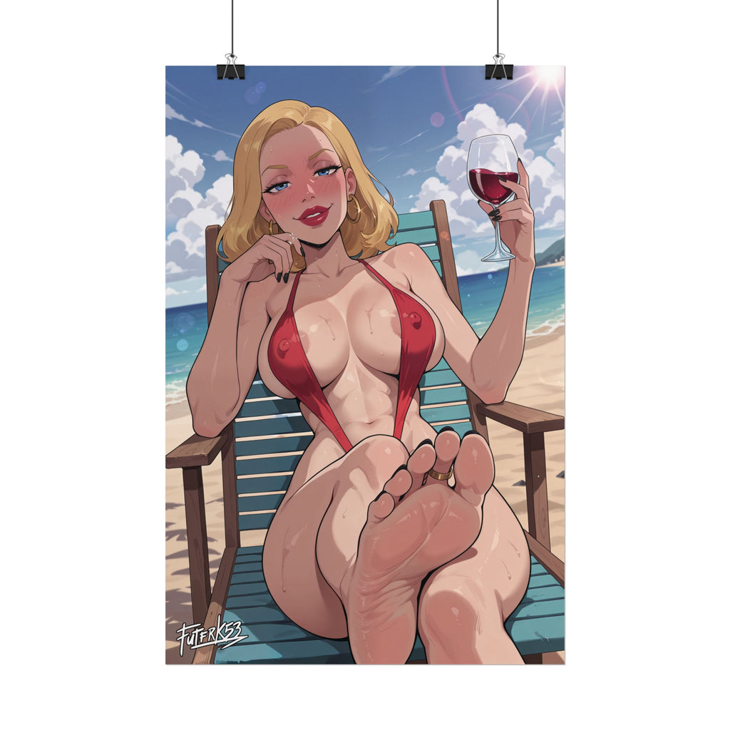 Swimsuit Babes Feet 02, Beth Smith | Rolled Poster Art