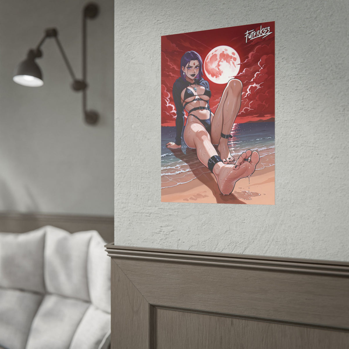 Witching Summer Feet 04, Raven V1 | Rolled Poster Art