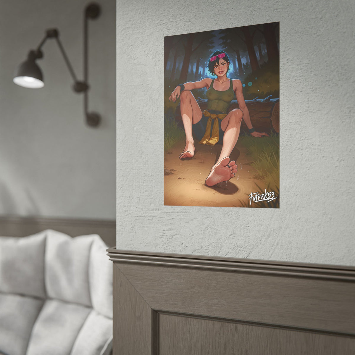 Summer Camp Feet 03, Jubilee V1 | Rolled Poster Art