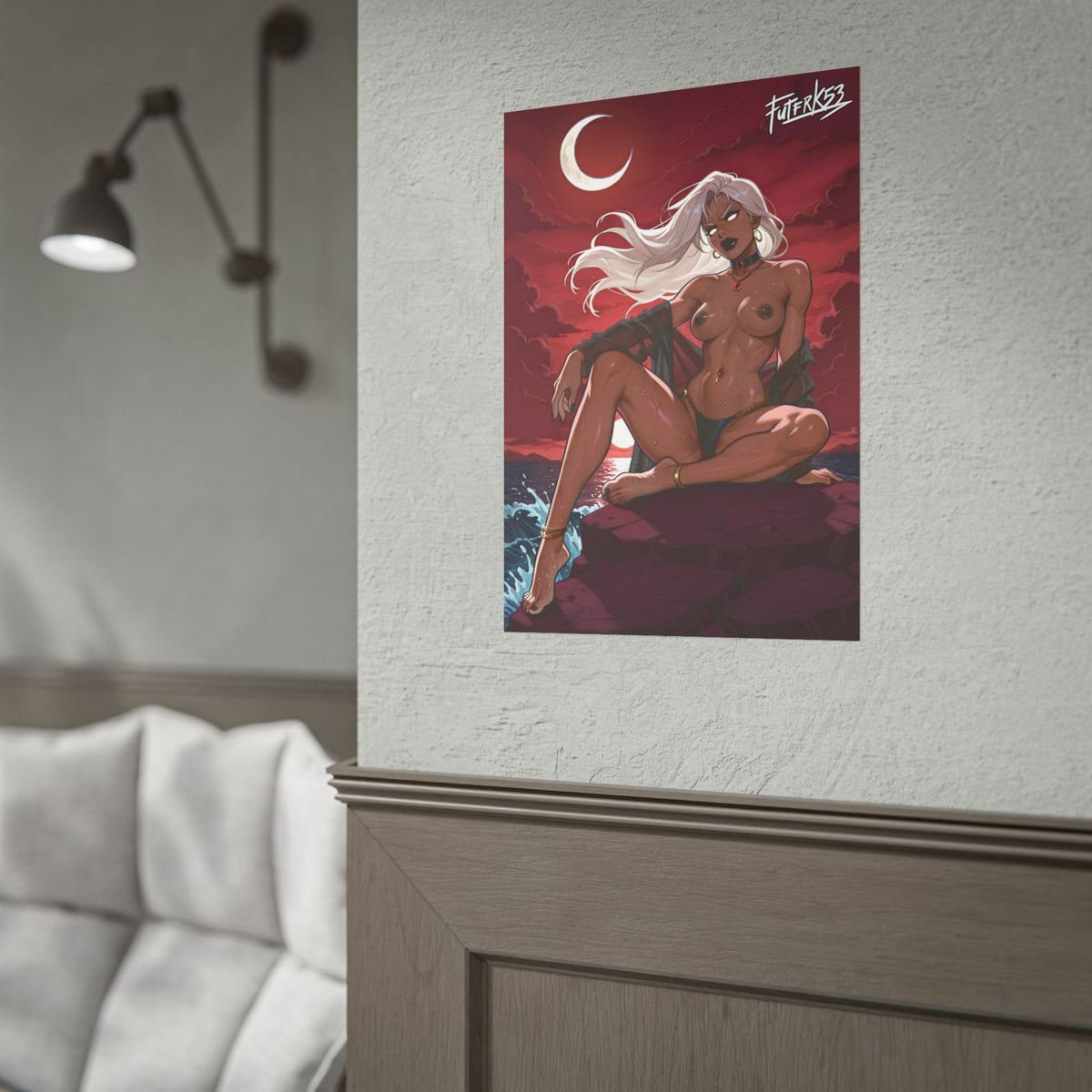 Witching Summer Feet 03, Storm V2 | Rolled Poster Art