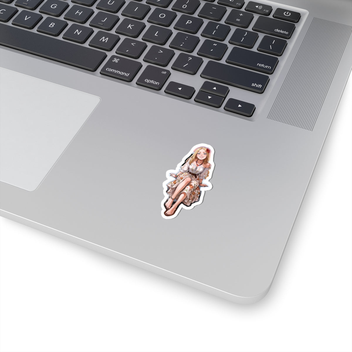 Hippie Girls Feet 05, Terra V1 | Kiss-Cut Sticker