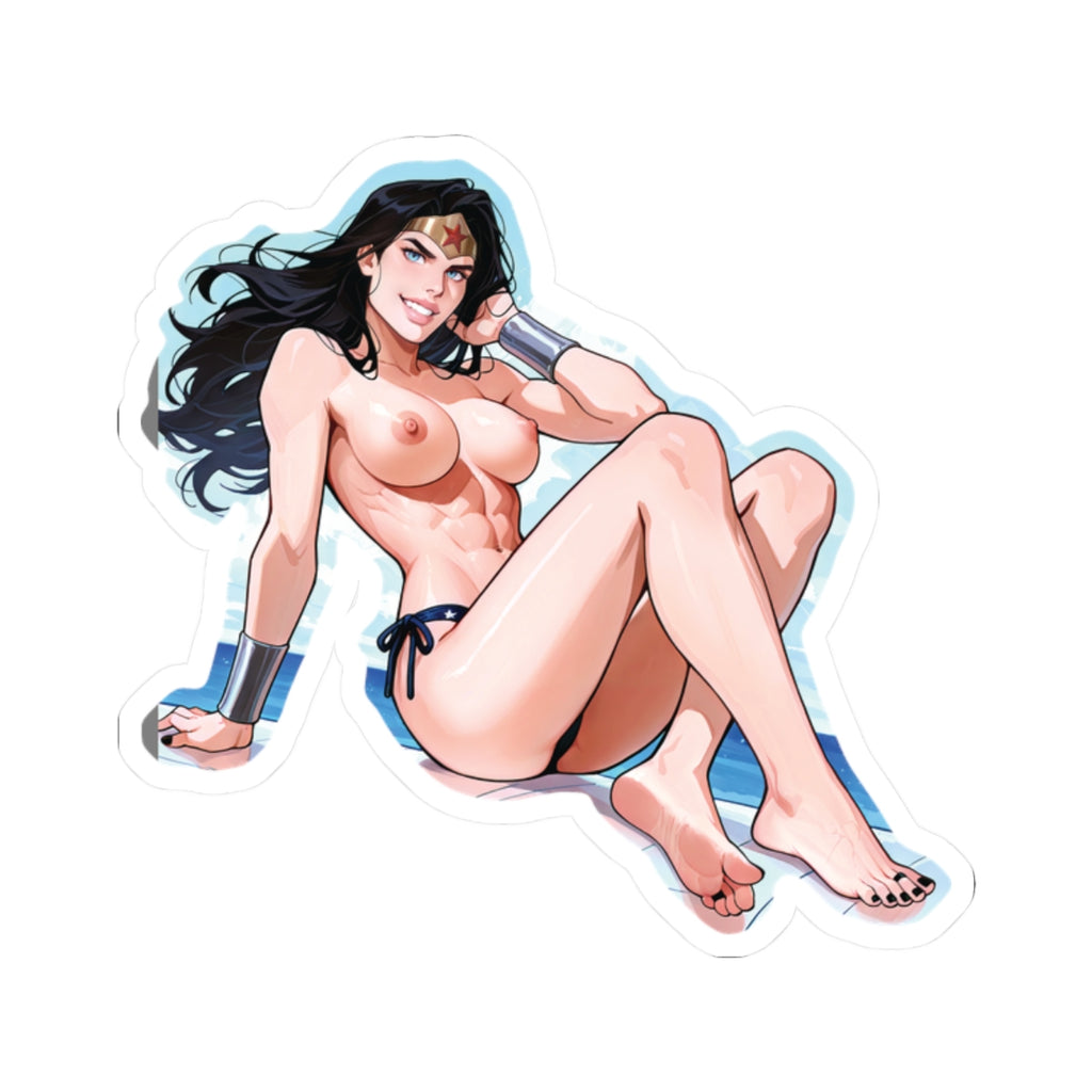 Definitive Series Feet 02, Wonder Woman V2 | Kiss-Cut Sticker