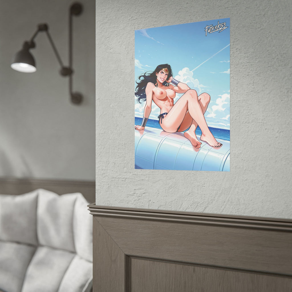 Definitive Series Feet 02, Wonder Woman V2 | Rolled Poster Art