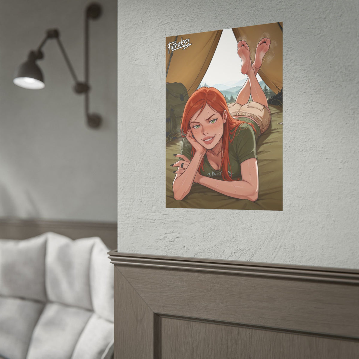 Summer Camp Feet 02, Gwen Tennyson V1 | Rolled Poster Art
