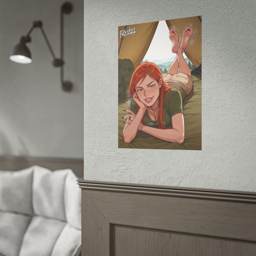 Summer Camp Feet 02, Gwen Tennyson V1 | Rolled Poster Art