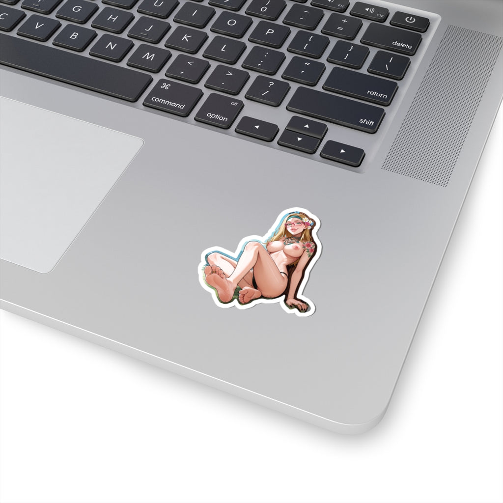 Hippie Girls Feet 08, Honey Lemon V2 | Kiss-Cut Sticker